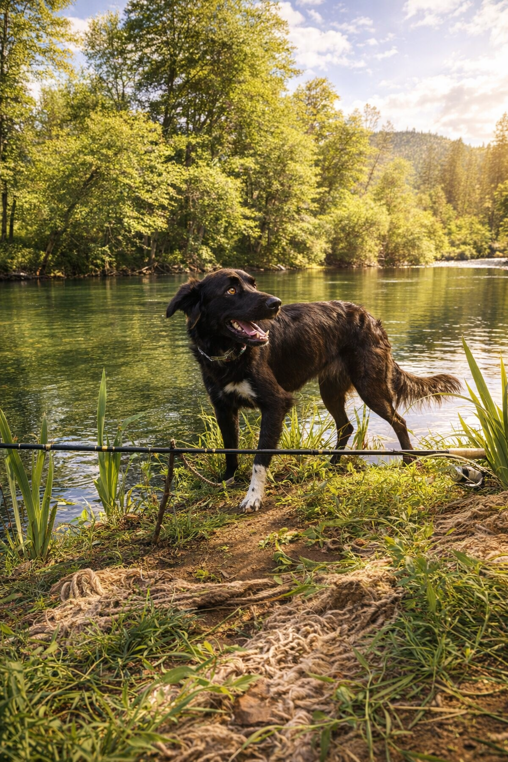 Fishing on Trinity River